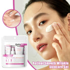 Professional Retinol Skincare Set – Serum, Moisturizer & Eye Cream for Wrinkle Smoothing & Firming