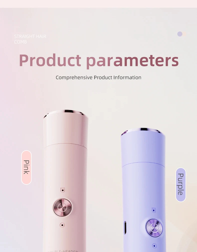 Double-Head Electric Epilator – Rechargeable Painless Hair Remover for Women