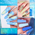 MEET ACROSS 12pcs Macaron Gel Nail Polish Set – UV Soak Off Manicure Kit