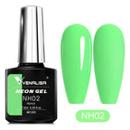 Neon Gel Nail Polish 7.5ml – UV/LED Soak Off Summer Colors