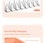 Anime Spire Individual Cashmere Eyelashes – Natural, Soft, Feathered Manga Lashes