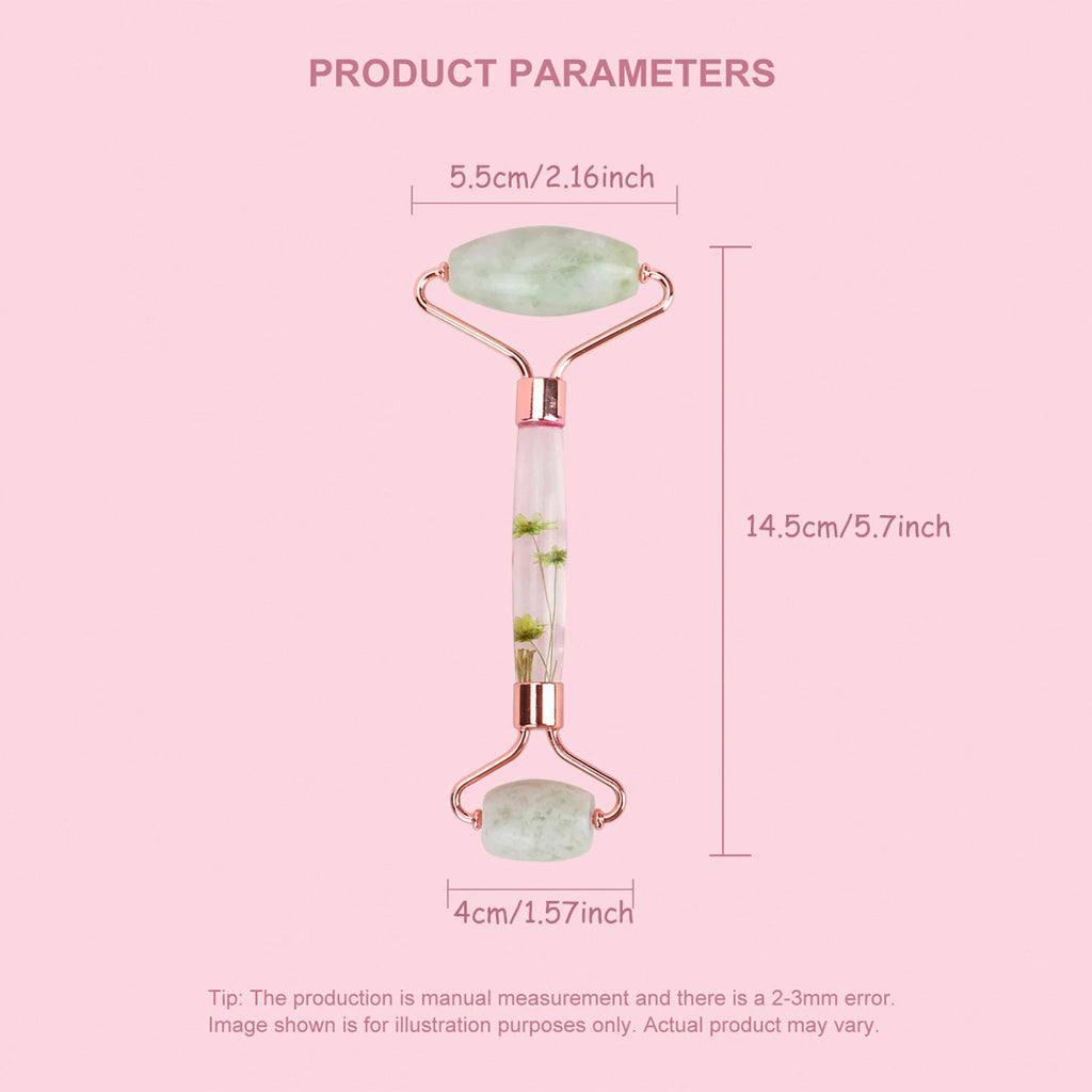 Natural Jade Face Roller Massager – Beauty & Relaxation Tool
