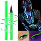 8-Color UV Glow Neon Liquid Eyeliner Set – Matte, Waterproof & Smudge-Proof High-Pigment Eye Makeup Pens