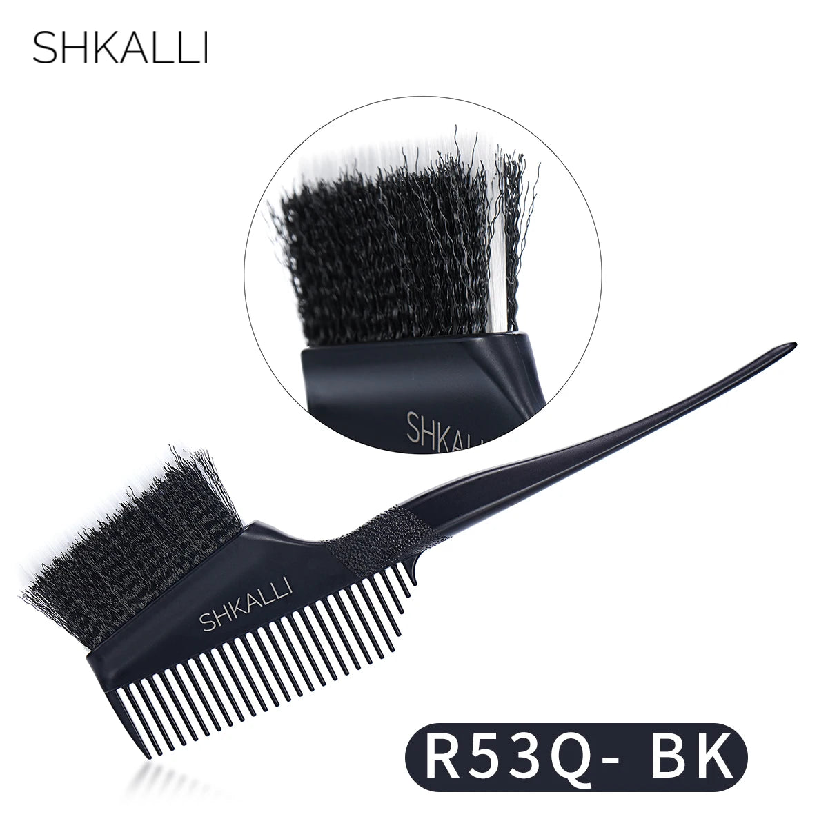 Professional Hair Color Comb & Brush – Ergonomic Hybrid Design for Bleaching, Highlights & Salon or Home Use