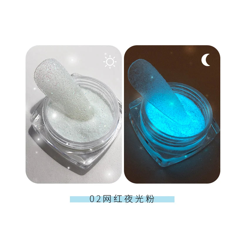 Gold Nail Mirror Glitter Powder – 50 Colors Metallic Chrome Dust Pigment for Gel Polish & Mirror Effect Manicure