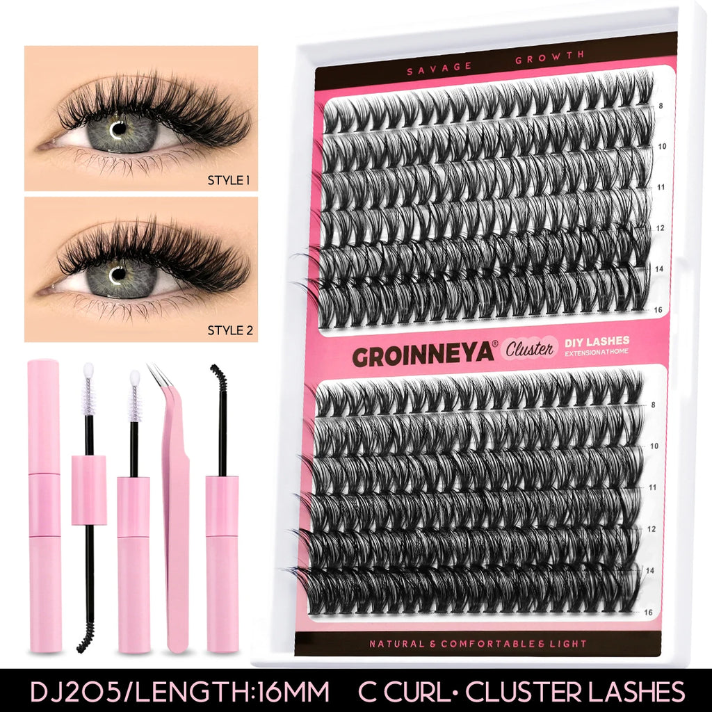 DIY Lash Clusters Kit with Bond, Seal & Remover