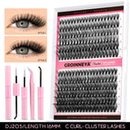 DIY Lash Clusters Kit with Bond, Seal & Remover