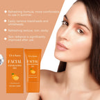 Facial Exfoliating Cream – Clear Pores, Brighten, Fade Dark Spots & Deep Cleanse