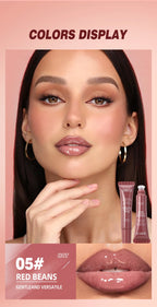 QIBEST Crystal Jelly Lip Oil Gloss – Hydrating & Smoothing Tint
