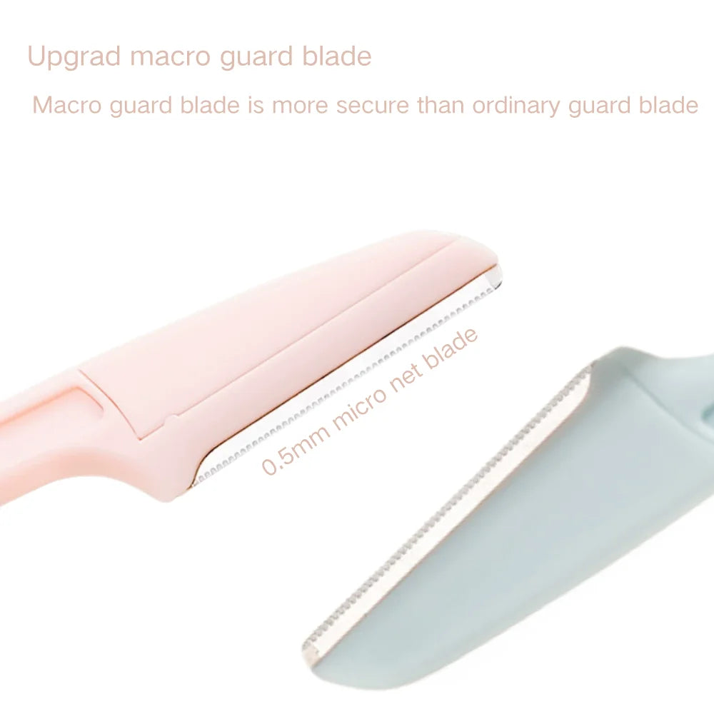 Portable Eyebrow & Face Trimmer – Precision Hair Removal Razor