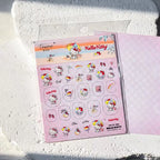 Sanrio Hello Kitty Nail Stickers – Kawaii Rainbow Cartoon Decals