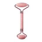 Pink Rose Quartz Jade Roller & Gua Sha Set