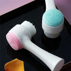 AA20-3D Double-Sided Facial Cleansing Brush – Soft Bristles & Manual Massage