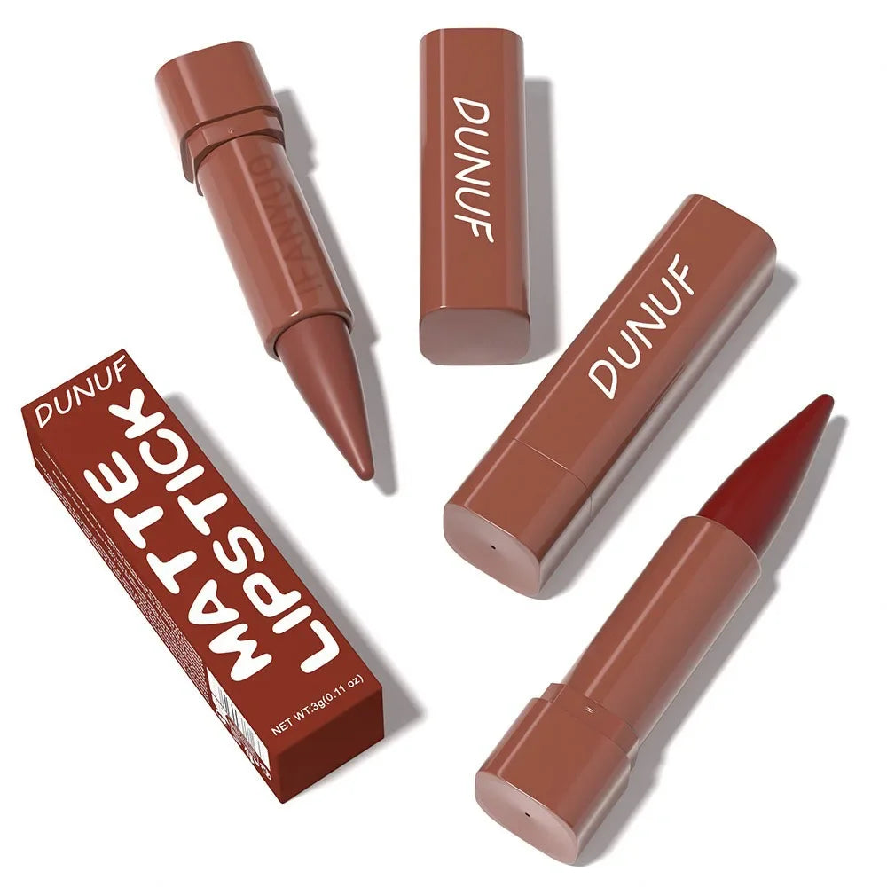 Matte Nude & Red Lip Liner Pencil – 9 Colors, Velvet Contour & Gradient Lipliner