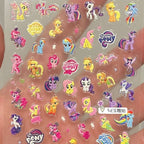 My Little Pony Nail Stickers – Anime Unicorn DIY Nail Decals