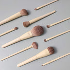 10-Piece Premium Makeup Brush Set – Face & Eye Tools