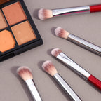 MAANGE 5-Piece Luxury Eyeshadow Brush Set – Soft Bristles & Portable Beauty Tools