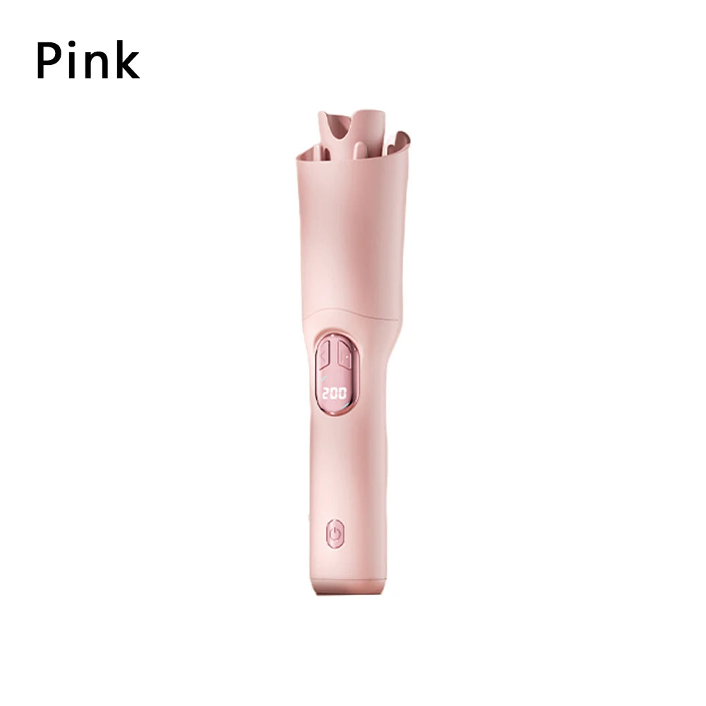 28mm Automatic Ceramic Hair Curler – Negative Ion, Rotating, Anti-Tangle Styler