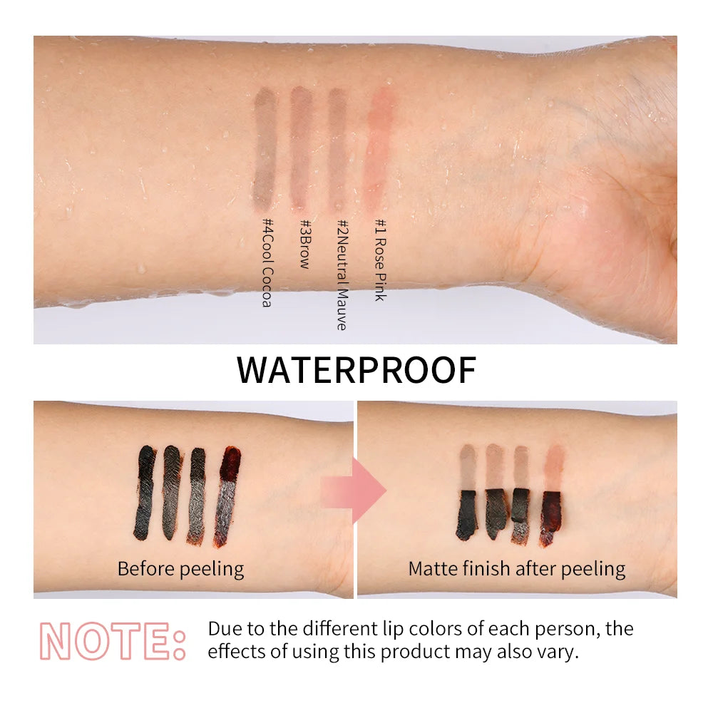 Vitamin E Waterproof Liquid Lip Liner – Long-Lasting with Hyaluronic Acid