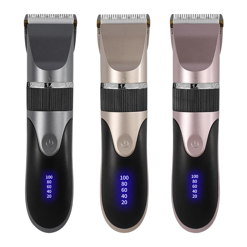 Men’s Professional Hair Clipper – Rechargeable Beard & Hair Trimmer