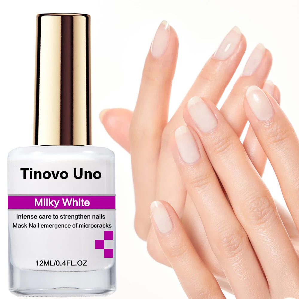 Milky White Keratin Nail Strengthener & Hardener