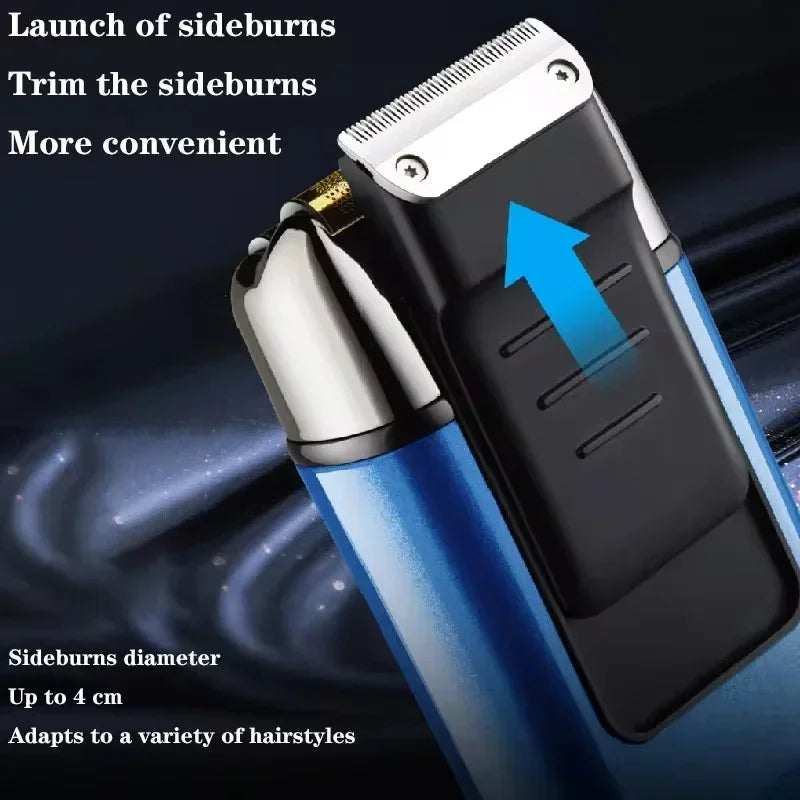 KM-1112 Electric Shaver for Men – IPX5 Waterproof Dry & Wet Razor with Floating Head, Rechargeable Beard Trimmer