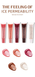 Pearl Mirror Liquid Lip Gloss – Glitter Shine, Moisturizing & Plumping Color