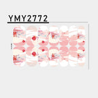 Pink Self-Adhesive Nail Sticker Strips – Foil Nail Art Set