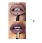 Pudaier 16-Color Double-Ended Lipstick & Lip Pencil | Waterproof, Long-Lasting, Half-Matte