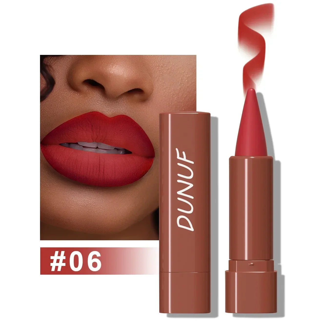 Matte Nude & Red Lip Liner Pencil – 9 Colors, Velvet Contour & Gradient Lipliner