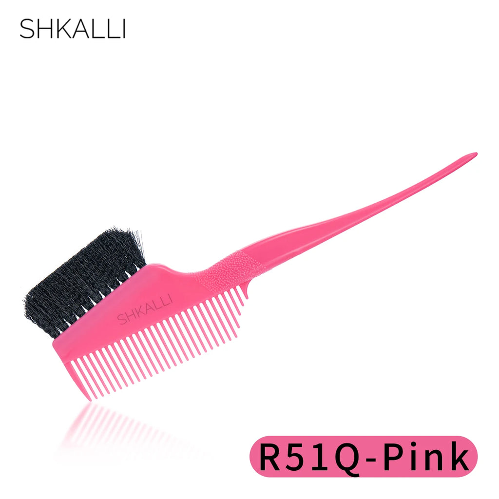 Professional Hair Color Comb & Brush – Ergonomic Hybrid Design for Bleaching, Highlights & Salon or Home Use