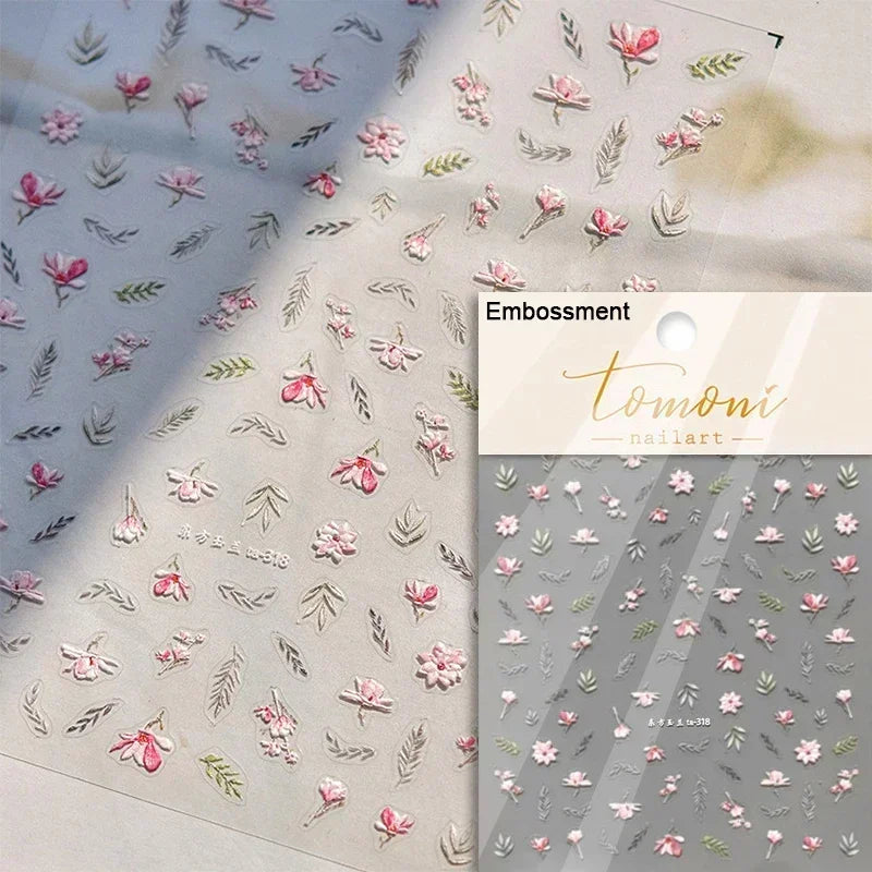 Sunflower & Autumn Harvest Nail Art Stickers