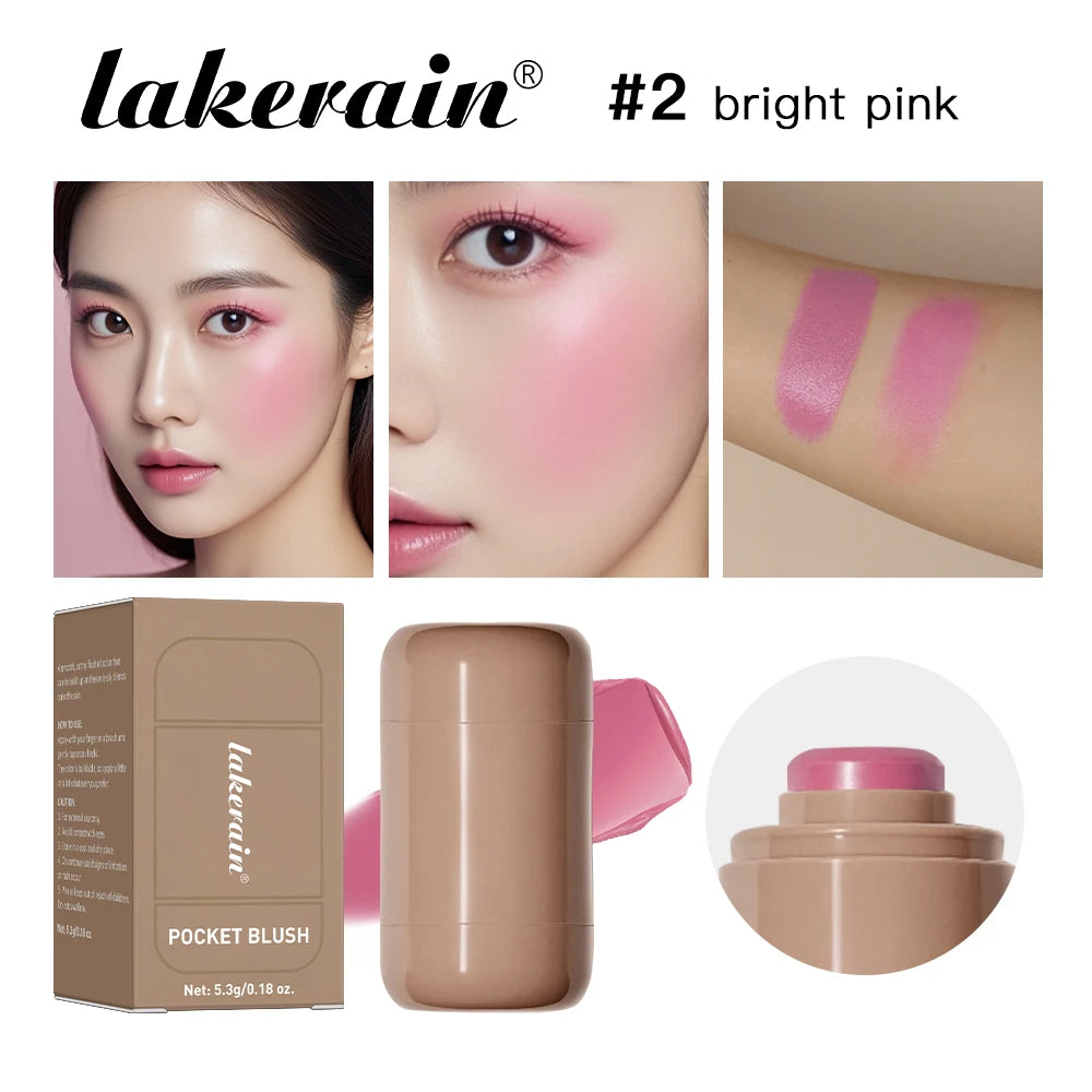 Blush & Lip Stick – Creamy, Hydrating, Blendable Rouge