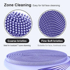 Rechargeable Silicone Facial Cleansing Brush – Waterproof Face Scrubber with 5 Modes for Deep Electric Face Cleaning