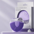 Silicone Facial Cleansing Brush – Deep Pore Exfoliating Skincare Tool