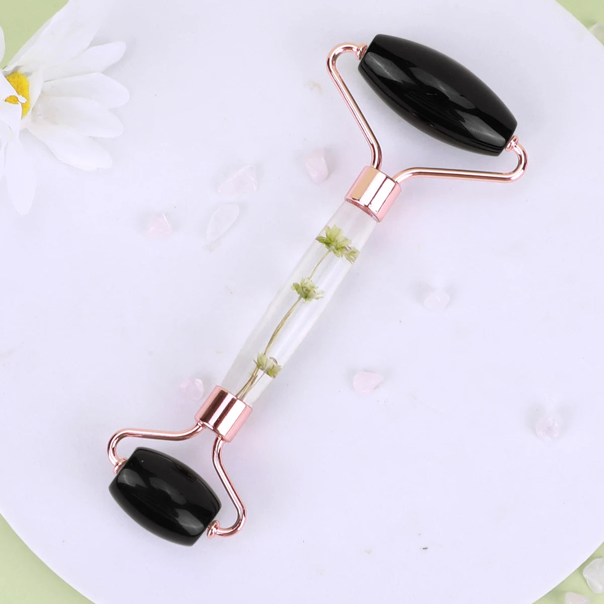 Natural Jade Face Roller Massager – Beauty & Relaxation Tool