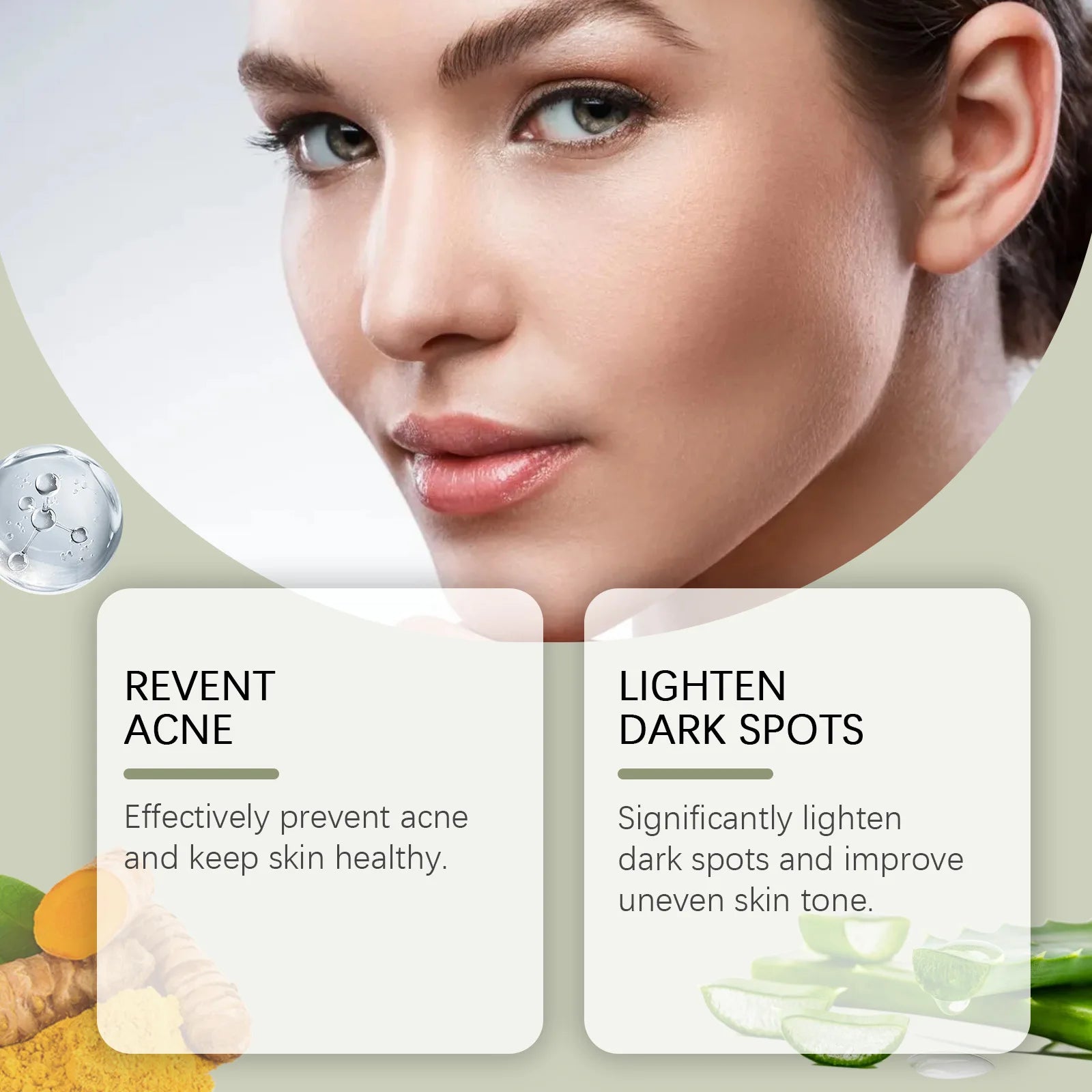 Whitening Facial Cleanser – Fades Dark Spots, Reduces Melasma, Brightens & Smooths Skin, Anti-Acne & Moisturizing Care