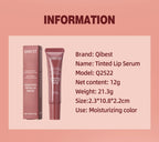 Nude Brown Plumping Lip Gloss – Moisturizing & Tinted, 12g