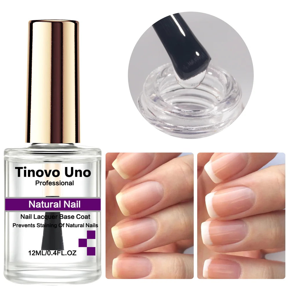 Natural Nail Lacquer Base Coat – Quick Dry & High Shine