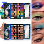 32-Color Eyeshadow Palette – Matte & Shimmer, Highly Pigmented, Vegan