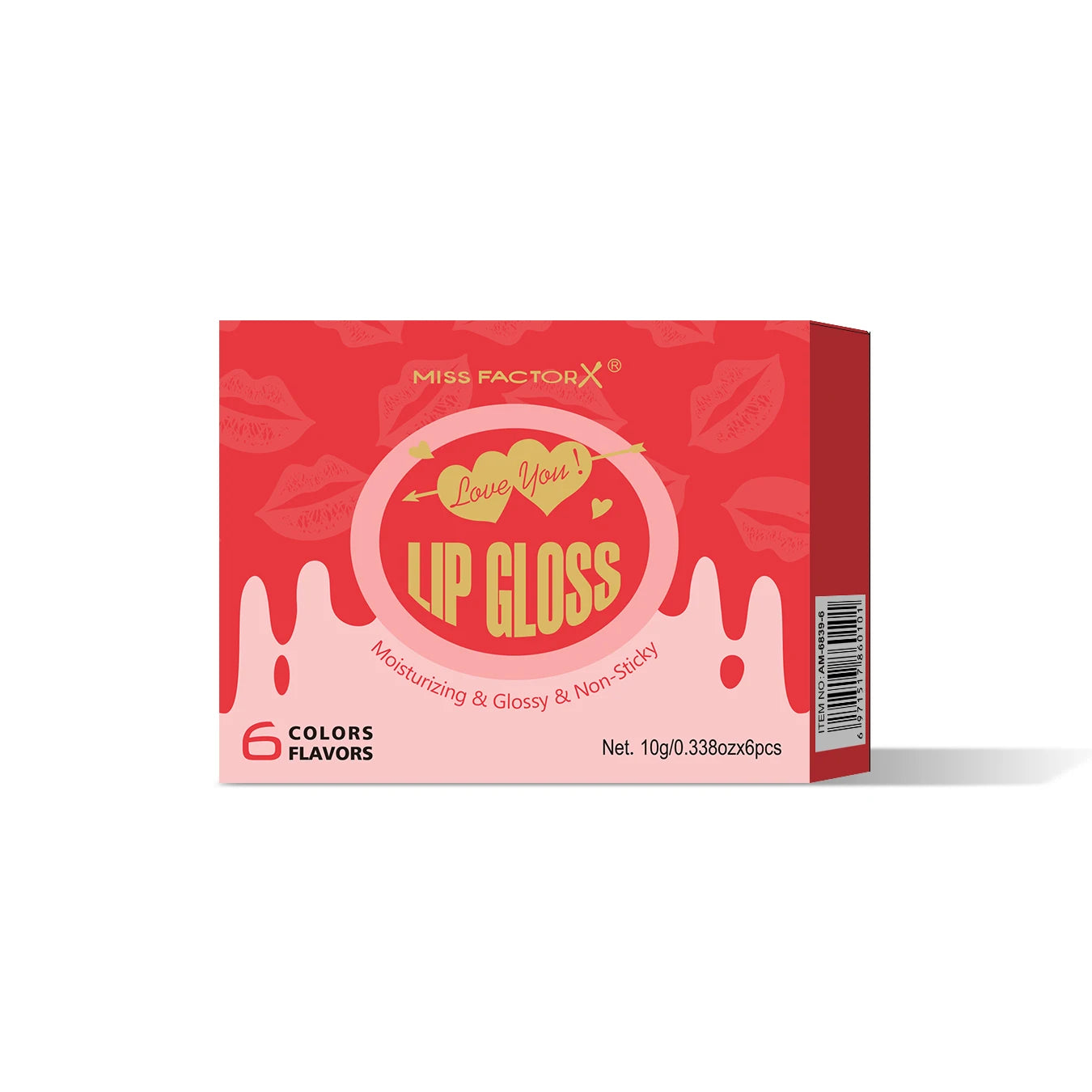 6-Piece Moisturizing Lip Oil Set – Long-Lasting Gloss, Travel-Friendly Gift