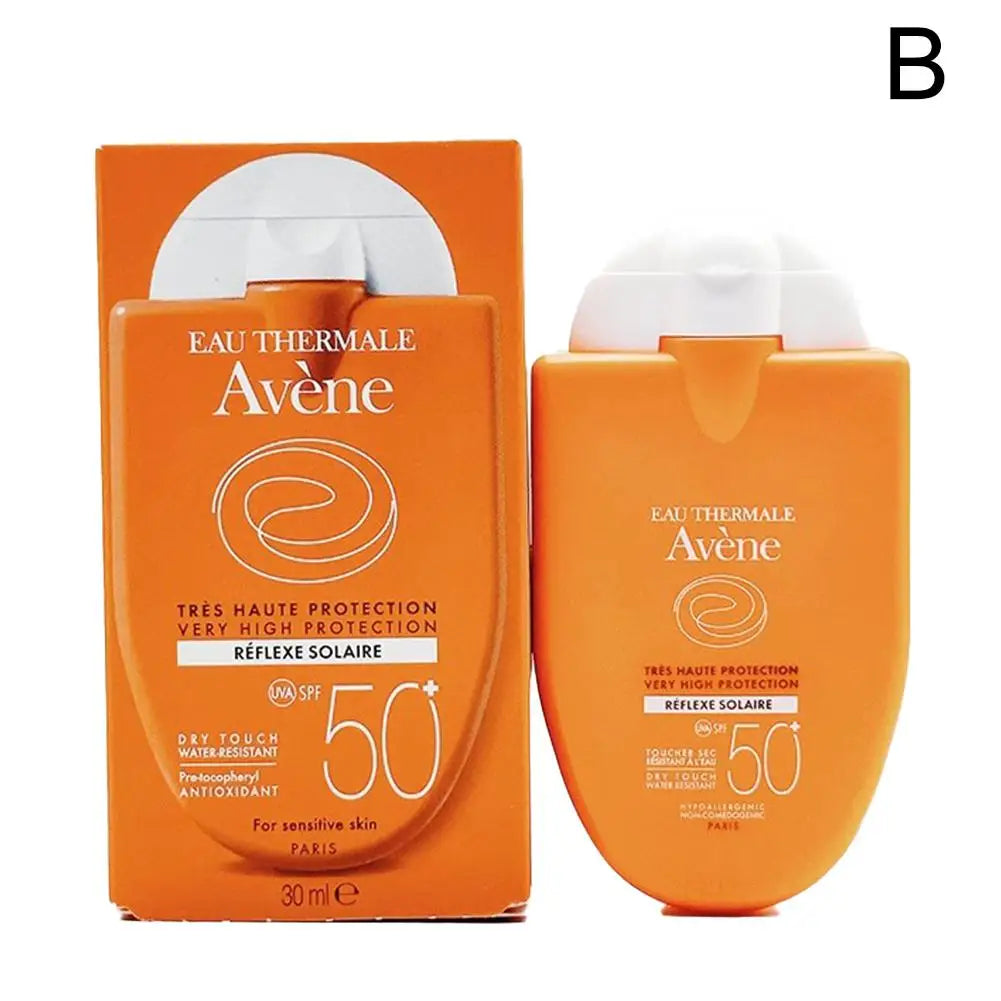Avene Facial Cleanser & Moisturizing Gel – Deep Cleansing, Whitening, with Cold Cream & SPF 50+ Sunscreen