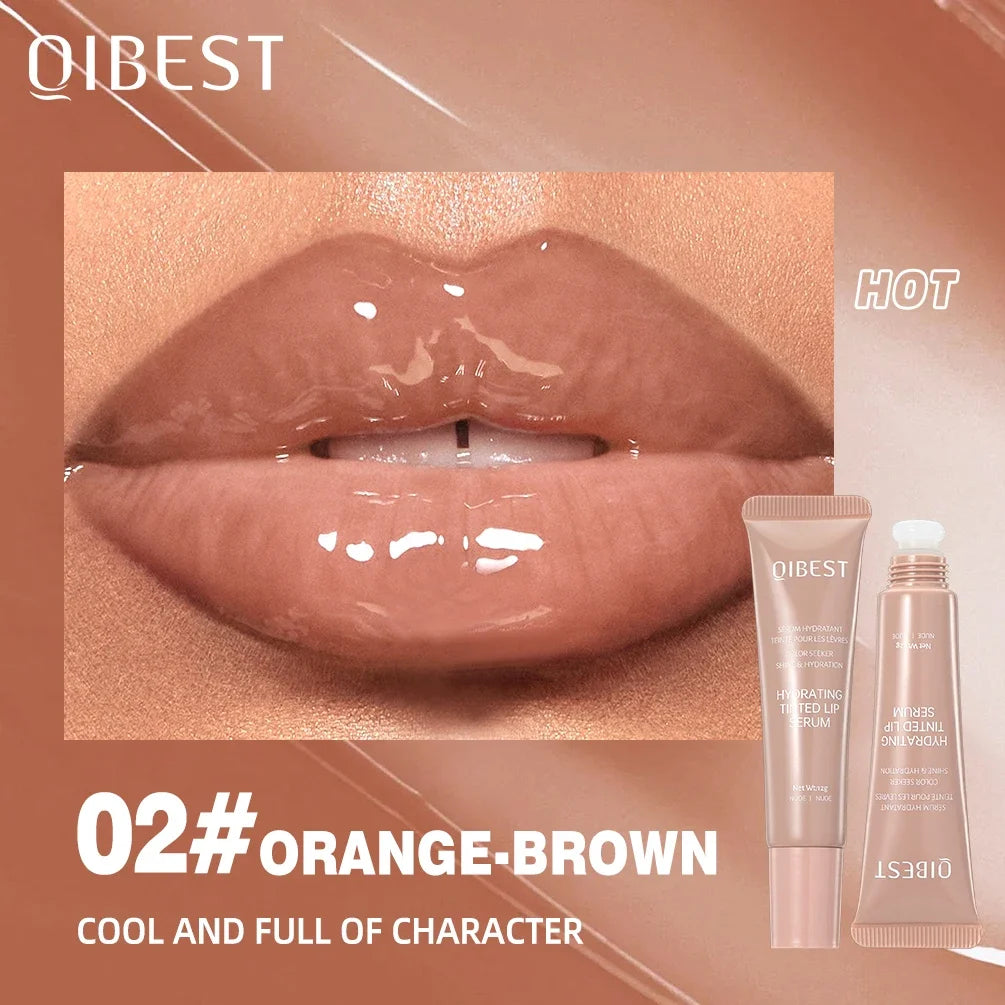 QIBEST Crystal Jelly Lip Oil Gloss – Hydrating & Smoothing Tint