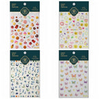 5D Cartoon Nail Art Stickers – Jelly Dessert Bear & Rabbit Decals