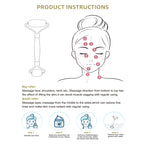Natural Jade Face Roller Massager – Beauty & Relaxation Tool