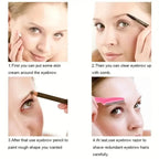30pcs Eyebrow Razors for Women – Multipurpose Facial Razors & Dermaplaning Tools with Precision Safety Covers