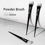KVD 25 Blush Brush – Soft Fiber, Elegant Black Handle, Professional Makeup Brush