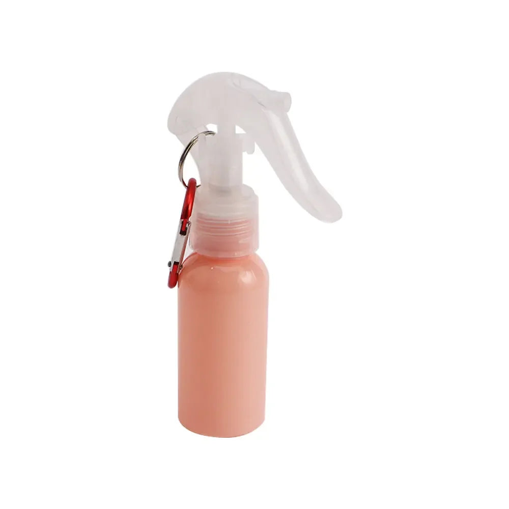 Mini Refillable Mist Spray Bottles with Keychain – Empty Travel Atomizers