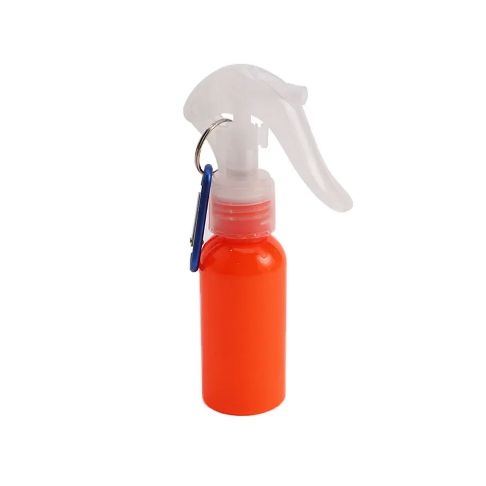 Mini Refillable Mist Spray Bottles with Keychain – Empty Travel Atomizers