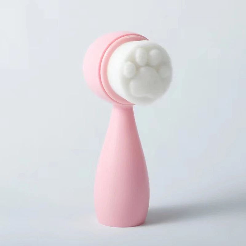 1PCS Double-Sided Silicone Facial Cleansing Brush